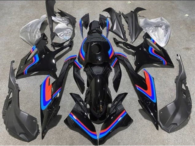 Black Double Blue Red 2019-2022 BMW S1000RR Motorcycle Fairings
