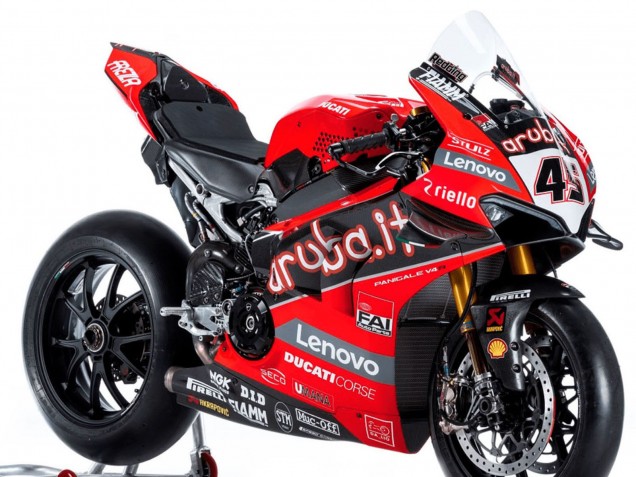 Red Black White Aruba 2018-2019 Ducati Panigale V4 V4S Motorcycle Fairings