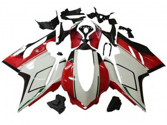 White Red Green Glossy Black 2015-2020 Ducati 959/1299 Motorcycle Fairings