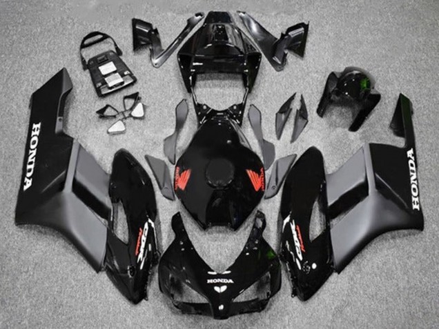 Glossy Black Matte Black Red 2004-2005 Honda CBR1000RR Motorcycle Fairings