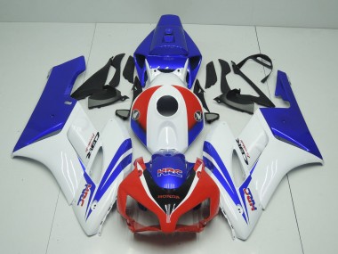 White Red Blue HRC 2004-2005 Honda CBR1000RR Motorcycle Fairings