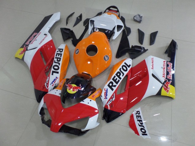 Orange White Red Glossy Black Repsol Red Bull HRC 2004-2005 Honda CBR1000RR Motorcycle Fairings