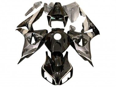 Grey Glossy Black Bull 2006-2007 Honda CBR1000RR Motorcycle Fairings