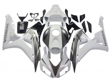 White Grey 2006-2007 Honda CBR1000RR Motorcycle Fairings