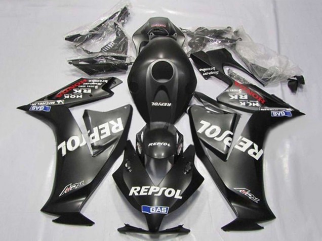Matte Black White Repsol 2012-2016 Honda CBR1000RR Motorcycle Fairings