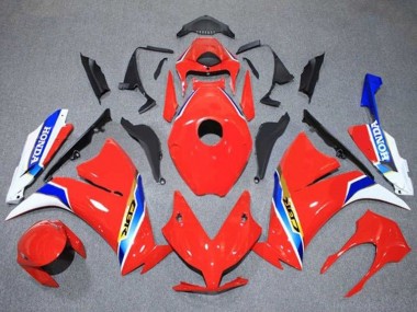 White Red Blue Gold 2012-2016 Honda CBR1000RR Motorcycle Fairings