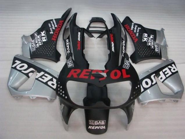 Silver Matte Black White Red Repsol 1994-1995 Honda CBR900RR 893 Motorcycle Fairings