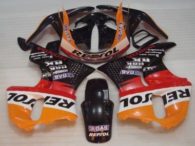 Orange White Red Glossy Black Repsol 1996-1997 Honda CBR900RR 893 Motorcycle Fairings
