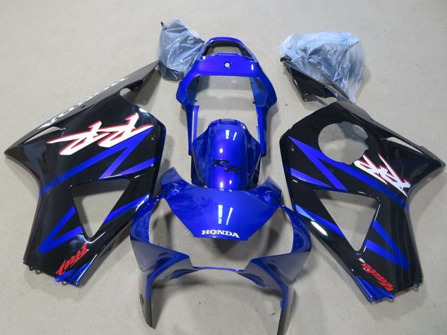 Blue Glossy Black 2002-2003 Honda CBR900RR 954 Motorcycle Fairing