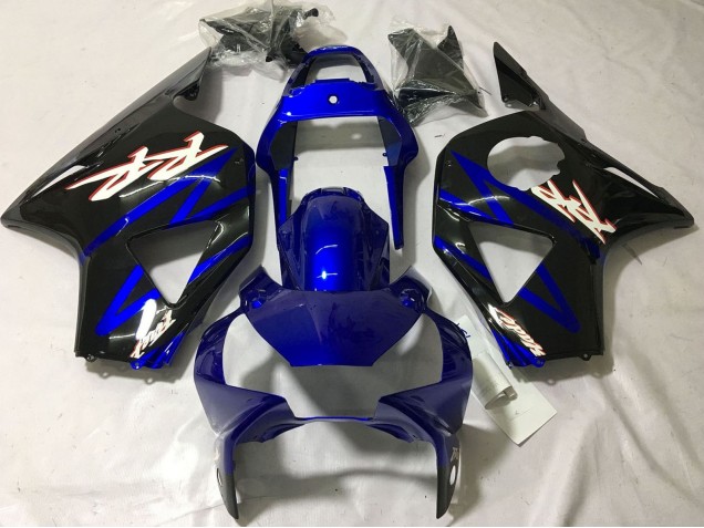 Blue Glossy Black 2002-2003 Honda CBR900RR 954 Motorcycle Fairings