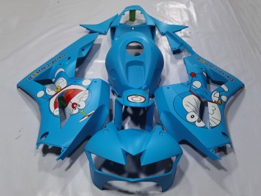 Light Blue Doraemon 2013-2023 Honda CBR600RR Motorcycle Fairings