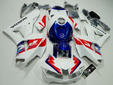 White Red Blue Fireblade 2013-2023 Honda CBR600RR Motorcycle Fairings