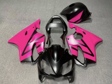 Pink Matte Black 2001-2003 Honda CBR600 F4i Motorcycle Fairings