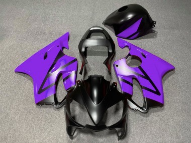 Purple Matte Black 2001-2003 Honda CBR600 F4i Motorcycle Fairings