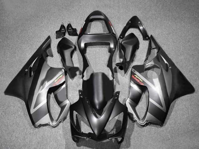 Matte Black Grey 2001-2003 Honda CBR600 F4i Motorcycle Fairings