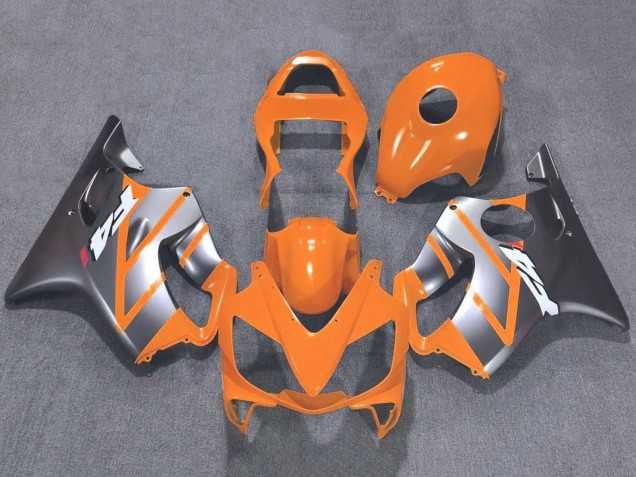 Silver Orange 2001-2003 Honda CBR600 F4i Motorcycle Fairings