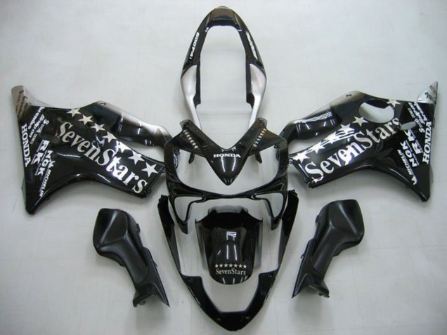 Glossy Black SevenStars 2004-2007 Honda CBR600 F4i Motorcycle Fairings