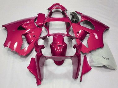Hot Pink 2000-2002 Kawasaki ZX6R Motorcycle Fairings