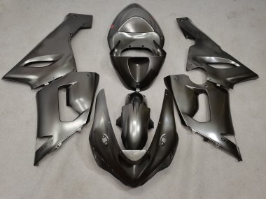 Liquid Silver 2005-2006 Kawasaki ZX6R Motorcycle Fairings