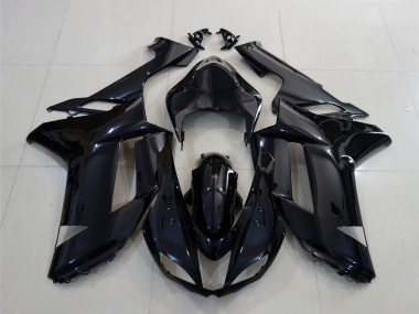 Glossy Black 2007-2008 Kawasaki ZX6R Motorcycle Fairing