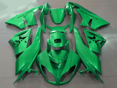 Metallic Green 2007-2008 Kawasaki ZX6R Motorcycle Fairings