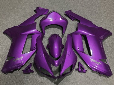 Purple 2007-2008 Kawasaki ZX6R Motorcycle Fairings