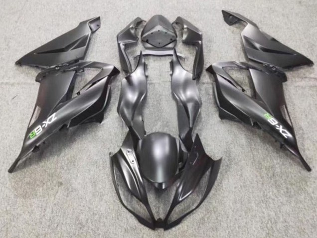 Matte Grey 2013-2018 Kawasaki ZX6R Motorcycle Fairings