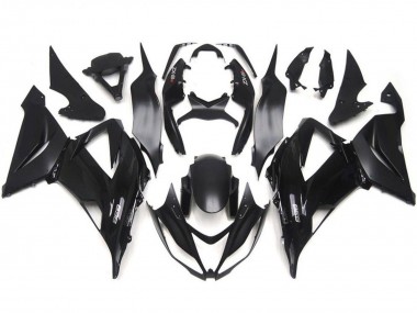 Glossy Black Matte Black 2013-2018 Kawasaki ZX6R Motorcycle Fairing Kits