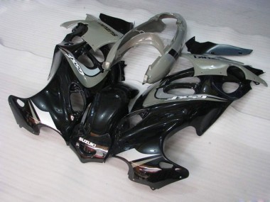 Glossy Black Grey 2004-2006 Suzuki GSX600F/GSX750F Motorcycle Fairings