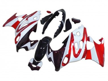 Glossy Black White Red 2004-2006 Suzuki GSX600F/GSX750F Motorcycle Fairings