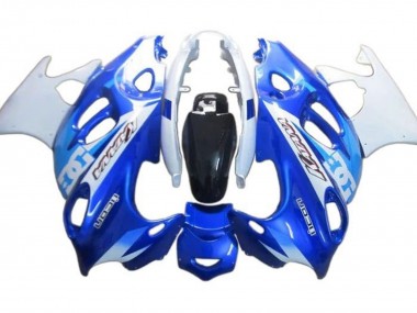White Blue DC 2004-2006 Suzuki GSX600F/GSX750F Motorcycle Fairings