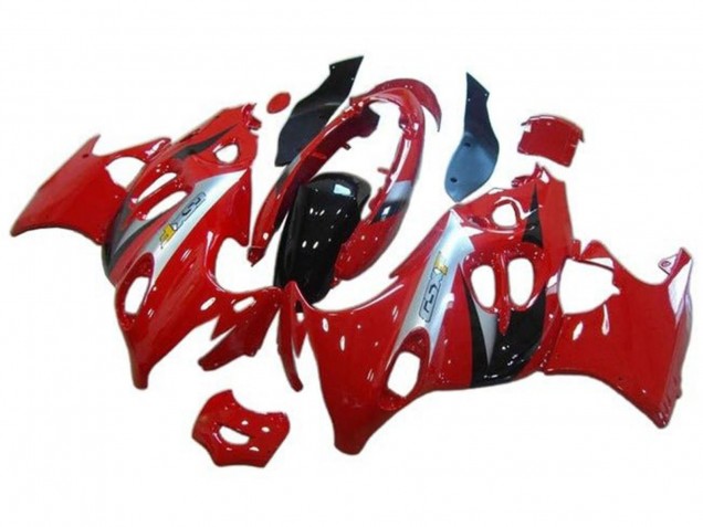 Red Silver Black 2004-2006 Suzuki GSX600F/GSX750F Motorcycle Fairings