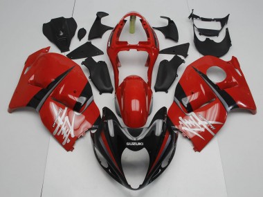 Red Black Grey 1996-2007 Suzuki GSXR 1300 Hayabusa Motorcycle Fairings