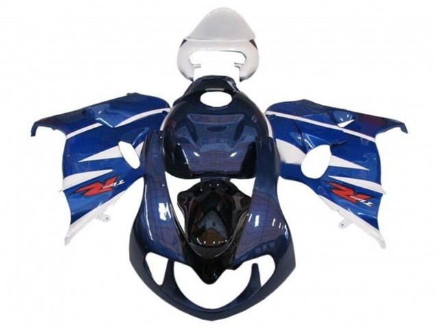 Dark Blue White Black Red 1998-2003 Suzuki TL1000R Motorcycle Fairings