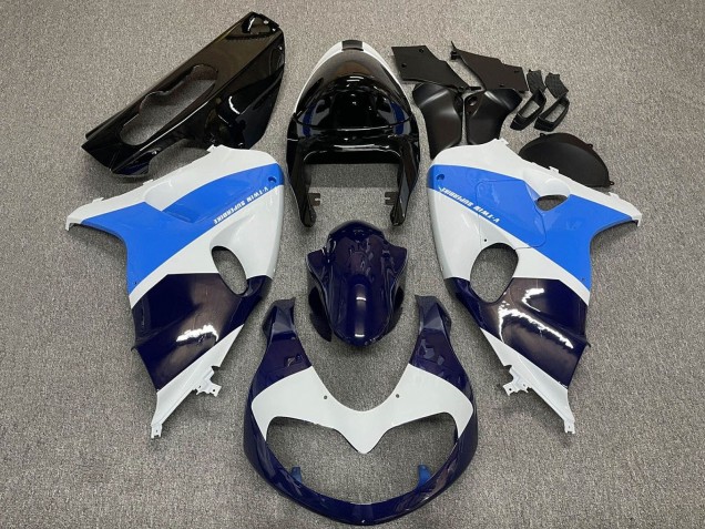 White Blue Black Dark Blue 1998-2003 Suzuki TL1000R Motorcycle Fairings