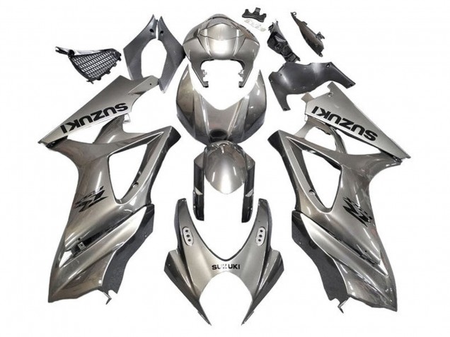 Silver 2005-2006 Suzuki GSXR 1000 Motorcycle Fairings