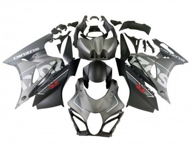 Matte Silver Matte Black 2017-2025 Suzuki GSXR1000 Motorcycle Fairings