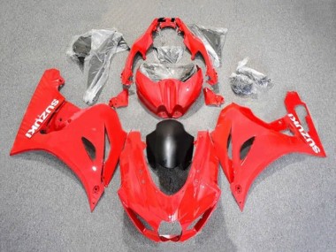 Red White Matte Black 2017-2025 Suzuki GSXR1000 Motorcycle Fairings