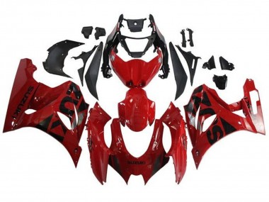 Red Black Silver 2017-2025 Suzuki GSXR1000 Motorcycle Fairings