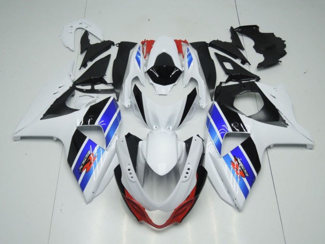 White Black Blue Red 2009-2016 Suzuki GSXR 1000 Motorcycle Fairings