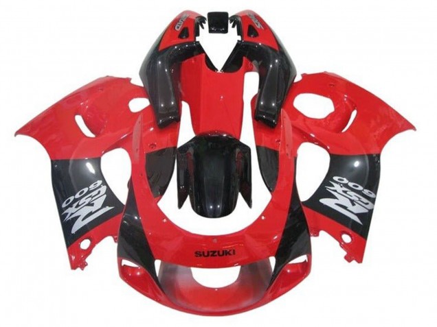 Red Black Grey 1996-2000 Suzuki GSXR 600 / GSXR 750 Motorcycle Fairings