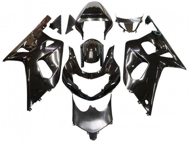 Metallic Black 2001-2003 Suzuki GSXR 600 / GSXR 750 Motorcycle Fairings
