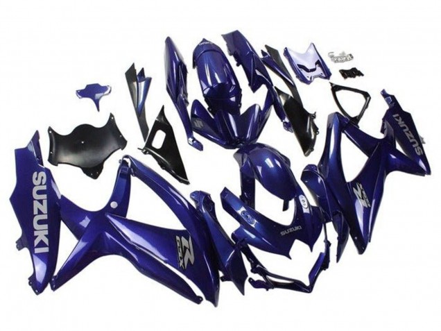 Purple Grey 2008-2010 Suzuki GSXR 600 / GSXR 750 Motorcycle Fairings