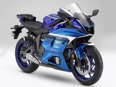 Matte Blue Matte Light Blue 2021-2024 Yamaha YZF R7 Motorcycle Fairings