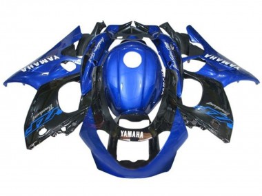 Blue Black White 1996-2007 Yamaha YZF600R Thundercat Motorcycle Fairings