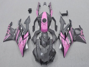 Pink Black Monster 2019-2021 Yamaha YZF R3/R25 Motorcycle Fairings