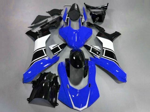 Blue White Glossy Black 2020-2025 Yamaha YZF 1000 R1 Motorcycle Fairings
