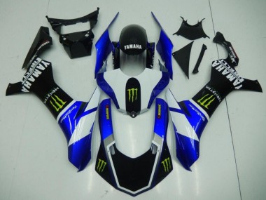 Blue White Black Green Monster 2020-2025 Yamaha YZF 1000 R1 Motorcycle Fairings