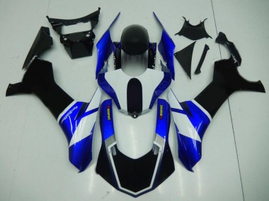 Blue White Black 2020-2025 Yamaha YZF 1000 R1 Motorcycle Fairings
