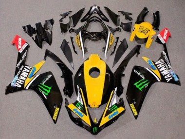 Yellow White Black Green Monster Dewalt 2007-2008 Yamaha YZF 1000 R1 Motorcycle Fairings